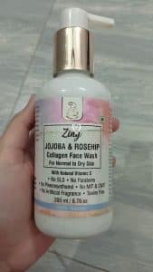 Zing Collagen Jojoba Face Wash | Normal to Dry Skin | Pregnancy & Breastfeeding Safe photo review