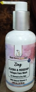 Zing Collagen Jojoba Face Wash | Normal to Dry Skin | Pregnancy & Breastfeeding Safe photo review