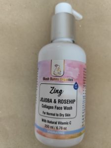 Zing Collagen Jojoba Face Wash | Normal to Dry Skin | Pregnancy & Breastfeeding Safe photo review