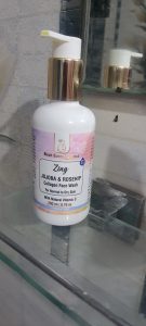 Zing Collagen Jojoba Face Wash | Normal to Dry Skin | Pregnancy & Breastfeeding Safe photo review