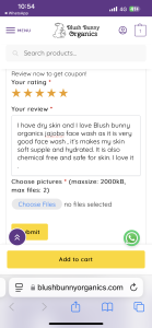 Zing Collagen Jojoba Face Wash | Normal to Dry Skin | Pregnancy & Breastfeeding Safe photo review