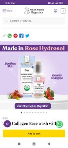 Zing Collagen Jojoba Face Wash | Normal to Dry Skin | Pregnancy & Breastfeeding Safe photo review